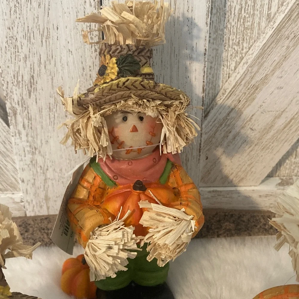 Hobby Lobby 2020 Set of Three Scarecrow Figurines
